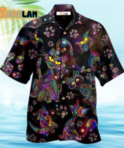 Cat Colorful Amazing Hawaiian Shirt