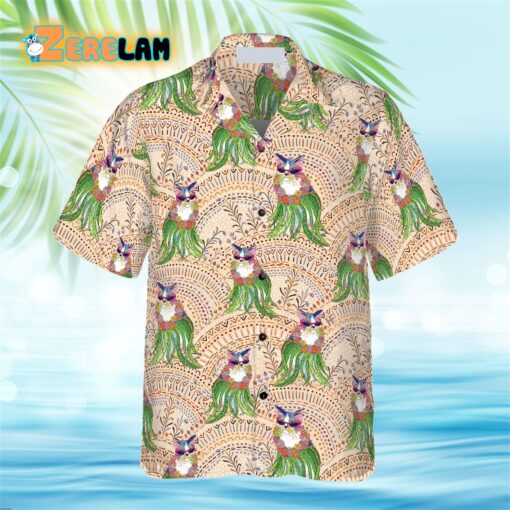 Cat Hula Hawaiian Shirt