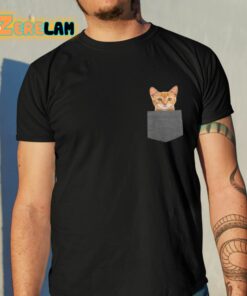 Cat In Pocket Shirt 10 1