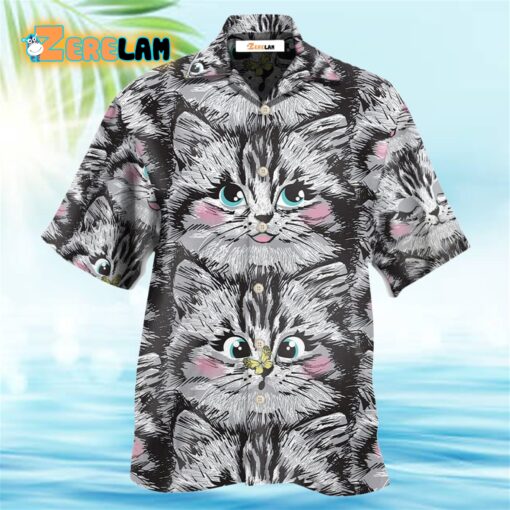 Cat Lovely Cat Lovely Kitten Hawaiian Shirt