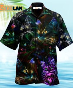 Cat Lovely Don’t Care Hawaiian Shirt