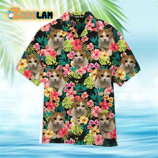 Cat Lover Summer Tropical Hawaiian Shirt