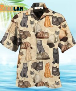 Cat Make Me Happy Hawaiian Shirt