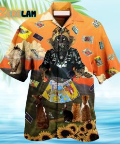 Cat Tarot Cool Style Hawaiian Shirt