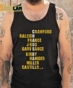 Chaos Ball Crawford Raleigh France J rod Garv Sauce Kirby Haniger Miller Castillo Shirt 6 1