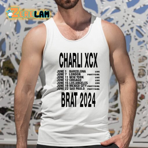 Charli Xcx Brat 2024 Shirt