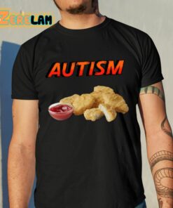 Chicken Nugget Autism Shirt 10 1