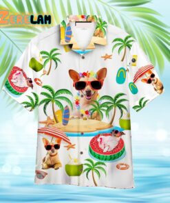 Chihuahua Funny Hawaiian Shirt