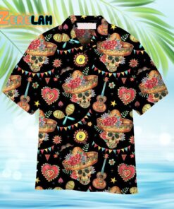 Cinco De Mayo Mexico Black Hawaiian Shirt
