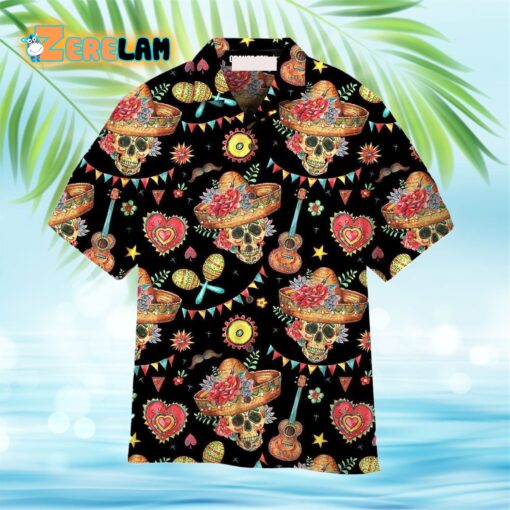 Cinco De Mayo Mexico Black Hawaiian Shirt