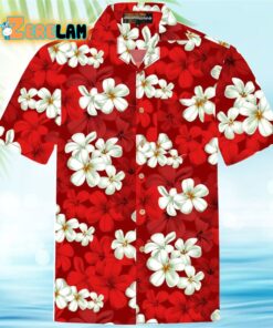 Classic Red Hawaiian Shirt