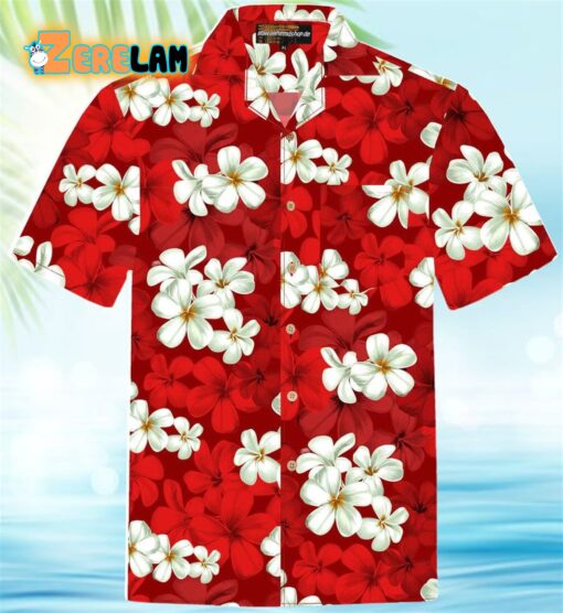 Classic Red Hawaiian Shirt