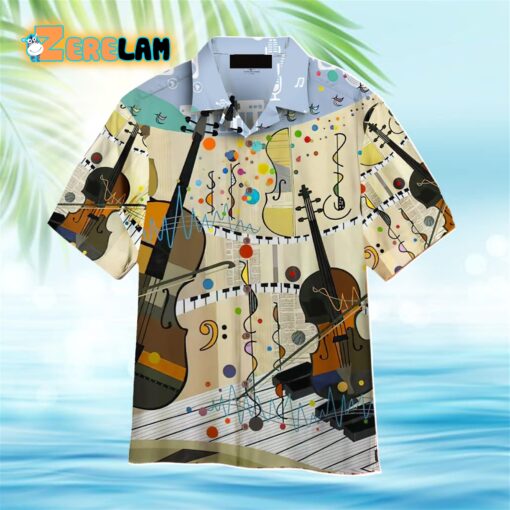 Classical Tradition Cello Aloha Hawaiian Shirt