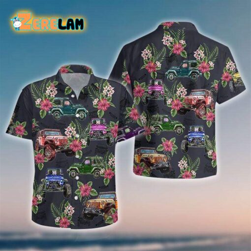 Colorful Hibiscus Hawaiian Shirt