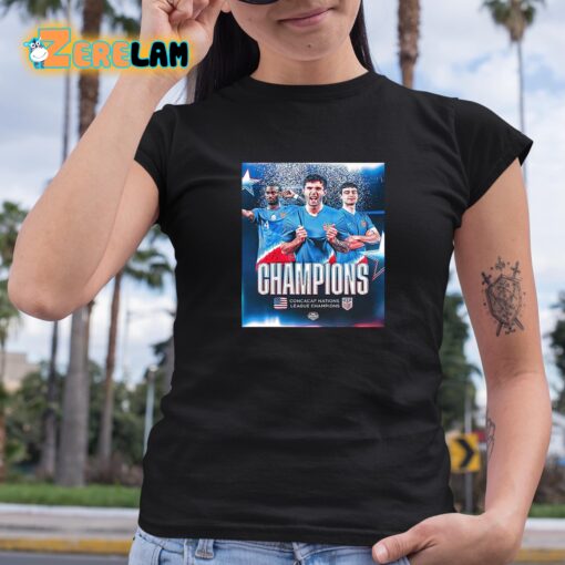 Concacaf Nations League Usa Back To Back To Back Shirt