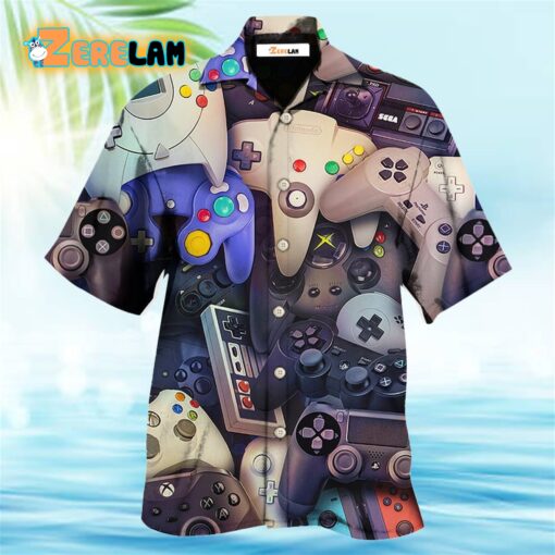 Controllers Choose Your Weapon Gamer Hawaiian Shirt