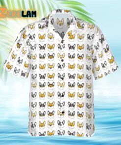 Corgis In Different Colors Best Dog Hawaiian Shirt