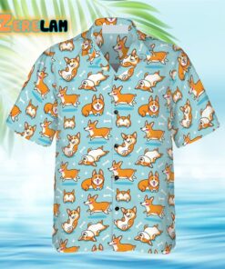 Corgis Life Hawaiian Shirt