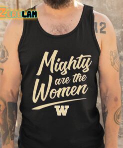 Courtney Gano Washington Softball Mighty Are The Women Shirt 6 1