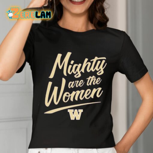 Courtney Gano Washington Softball Mighty Are The Women Shirt