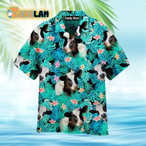 Cow Tropical Hawaiian Shirt