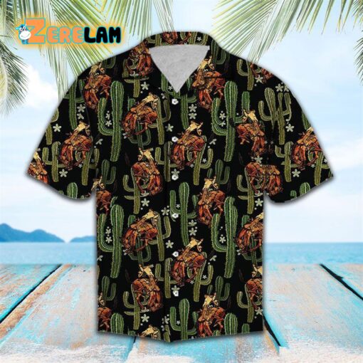 Cowboy Cactus Hawaiian Shirt