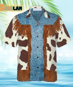 Cowboy Dairy Vintage Western Life Is Better With Texas Costume Cosplay Hawaiian Shirt