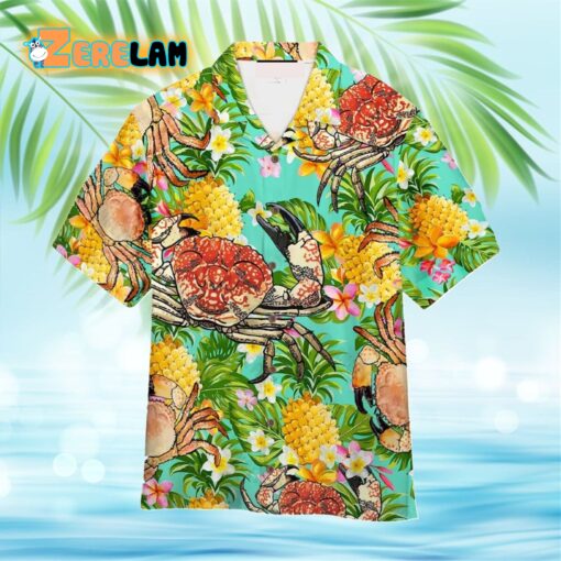 Crab Tropical Hawaiian Shirt