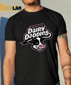 Danville Otterbots Danville Dairy Daddies Cow Shirt