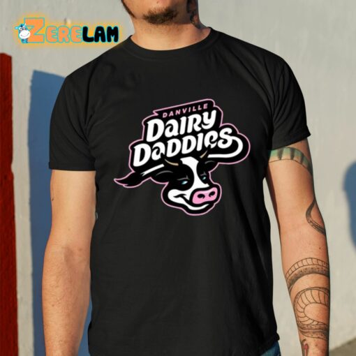 Danville Otterbots Danville Dairy Daddies Cow Shirt