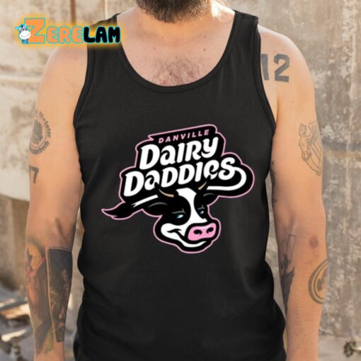 Danville Otterbots Danville Dairy Daddies Cow Shirt