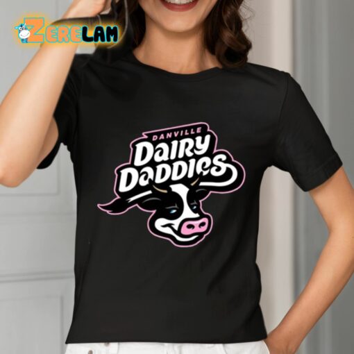 Danville Otterbots Danville Dairy Daddies Cow Shirt