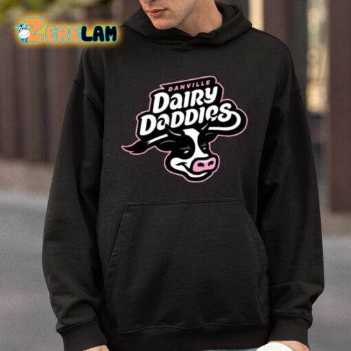 Danville Otterbots Danville Dairy Daddies Cow Shirt