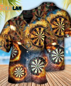 Darts Fire Crazy Hawaiian Shirt