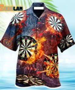 Darts Love It Fire Hawaiian Shirt