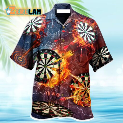Darts Love It Fire Hawaiian Shirt