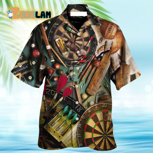 Darts World Okayest Player Hawaiian Shirt