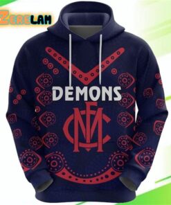 Demons ANZAC Day Indigenous Hoodie