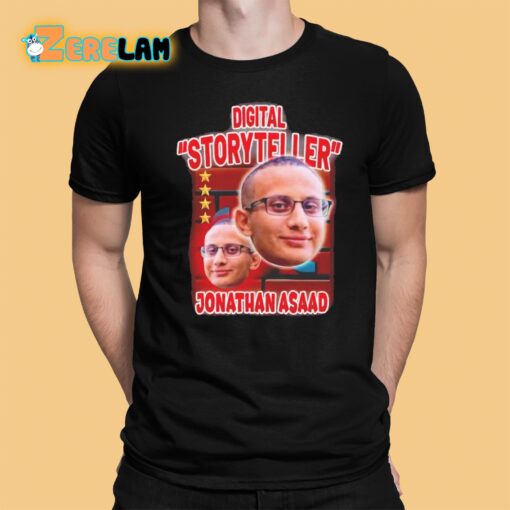 Digital Storyteller Jonathan Asaad Shirt