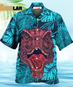 Dinosaur Love Animals Hawaiian Shirt