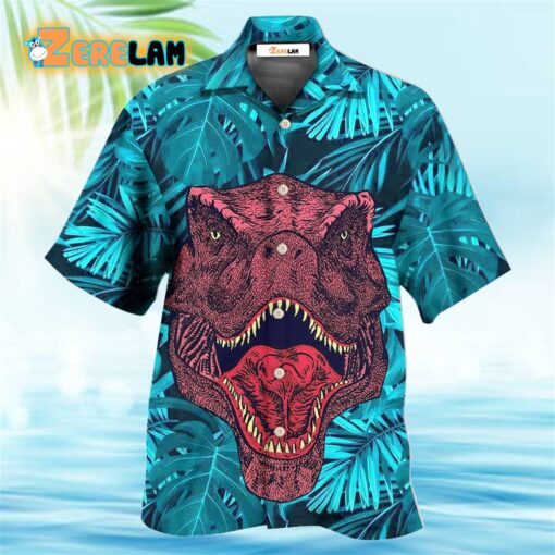Dinosaur Love Animals Hawaiian Shirt