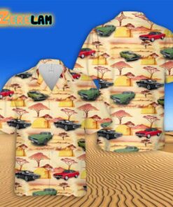 Dodge Charger Hawaiian Shirt