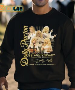 Dolly Parton 68th Anniversary 1956 2024 Thank You For The Memories Shirt 8 1