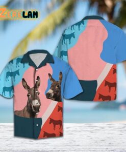 Donkey Lover Hawaiian Shirt