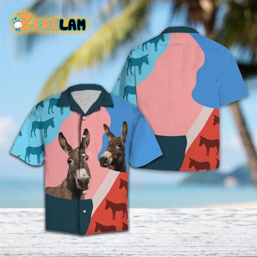 Donkey Lover Hawaiian Shirt