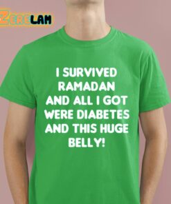 Dr David Wood I Survived Ramadan And All I Got Were Diabetes And This Huge Belly Shirt