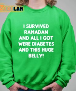 Dr David Wood I Survived Ramadan And All I Got Were Diabetes And This Huge Belly Shirt 8 1