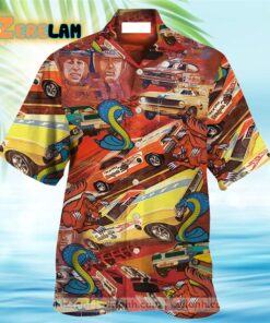 Mongoose And Drag Racing Snake Hawaiian Shirt