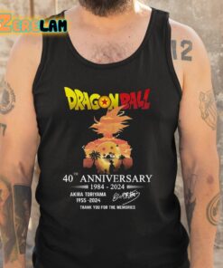 Dragon Ball Akira Toriyama 40th Anniversary Thank You For The Memories Shirt 6 1