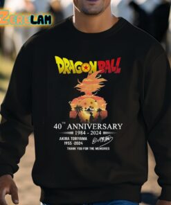 Dragon Ball Akira Toriyama 40th Anniversary Thank You For The Memories Shirt 8 1